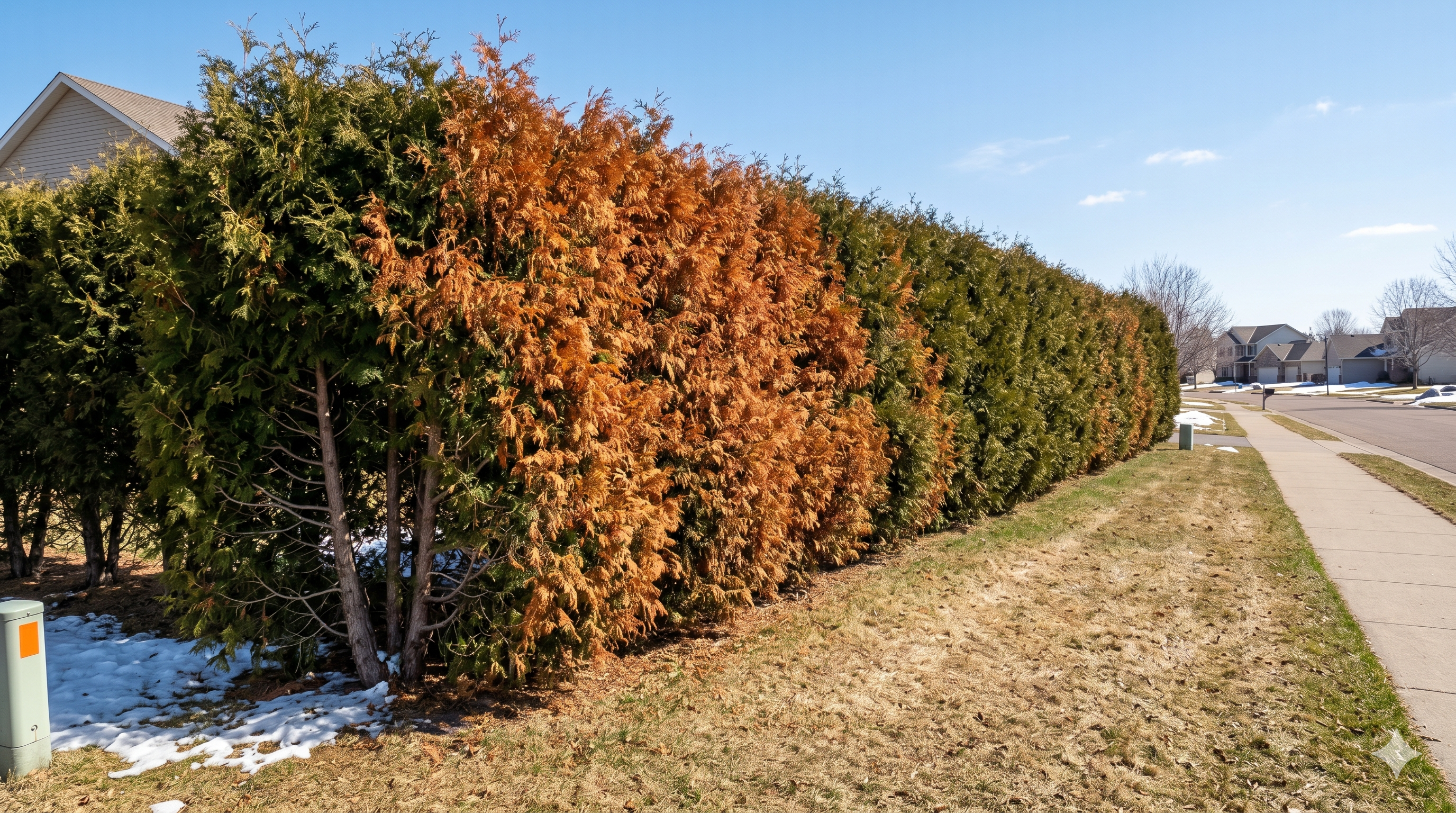 Why Your Evergreens Look Brown This Spring (and How to Save Them)