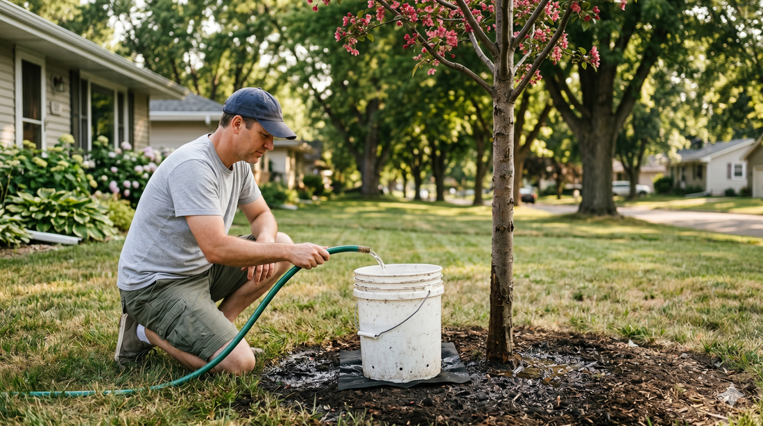 How to Water Newly Planted Trees Through Minnesota Summer Heat
