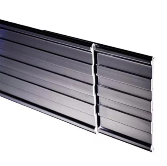 Curv-Rite 3000 Series Aluminum Landscape Edging - Black 1/8"x4"x16'