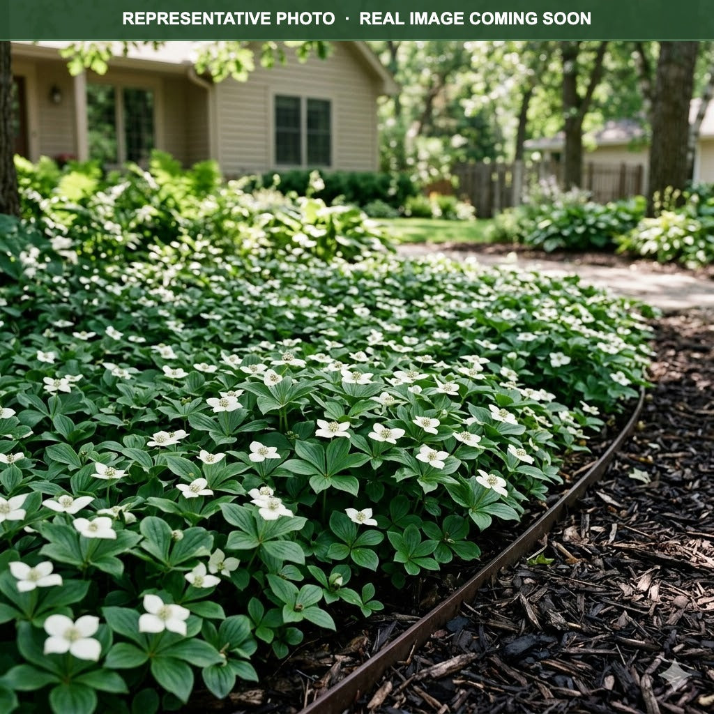 Bunchberry (Cornus canadensis) — Edina, MN