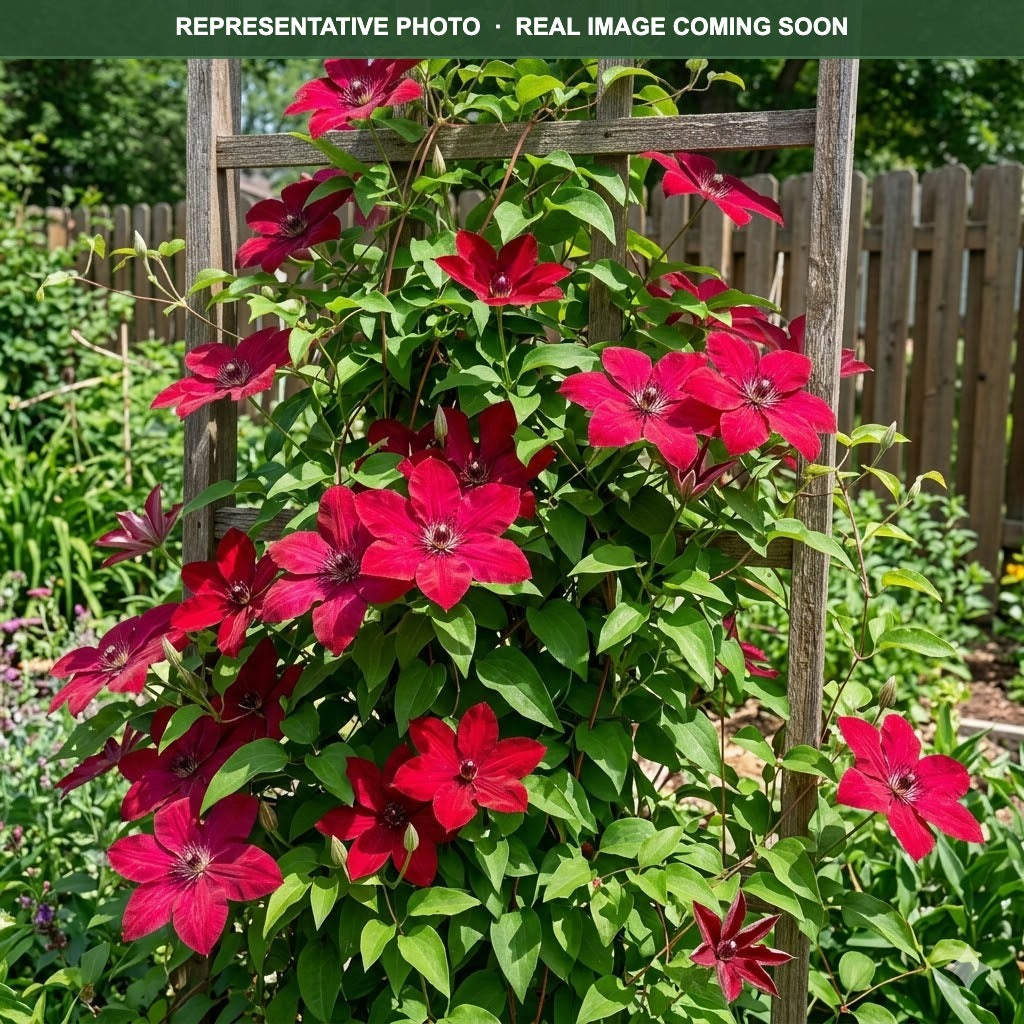Cardinal Wyszynski Clematis (Clematis) — Shoreview, MN