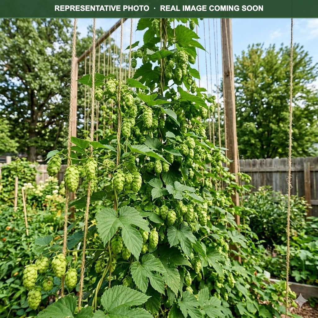 Cascade Hops (Humulus lupulus) — Burnsville, MN