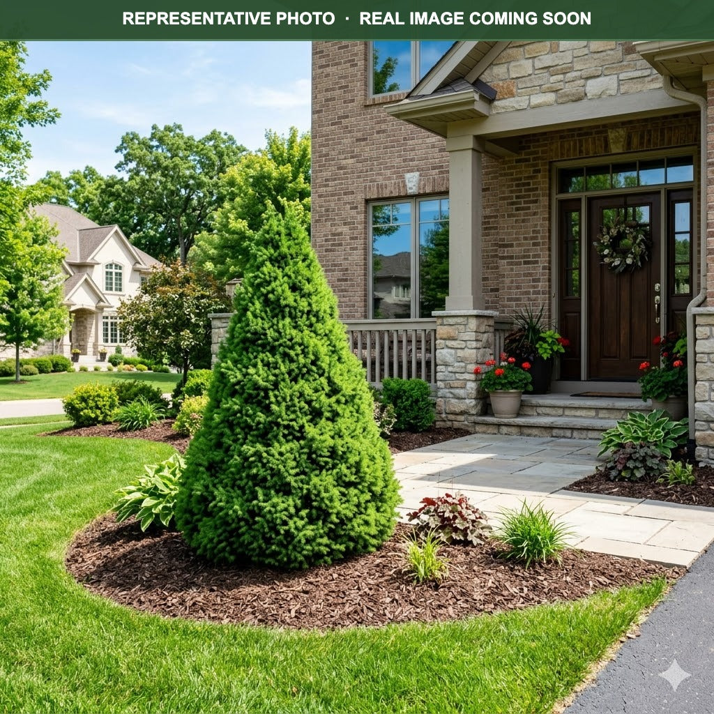 Dwarf Alberta Spruce (Picea glauca) — Minneapolis, MN