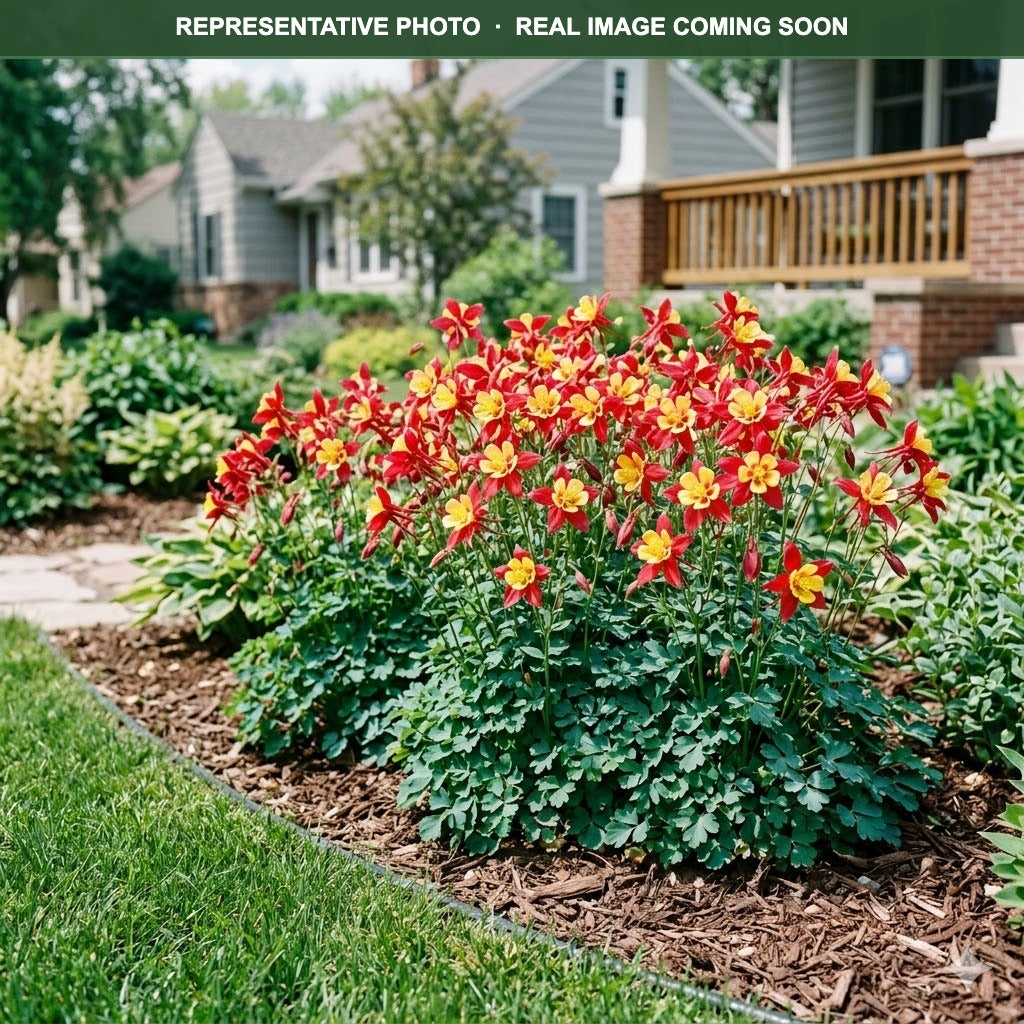 Earlybird Red Yellow Columbine (Aquilegia) — Burnsville, MN