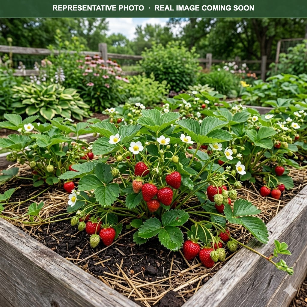 Fort Laramie Strawberry plants (Fragaria × ananassa) — Edina, MN