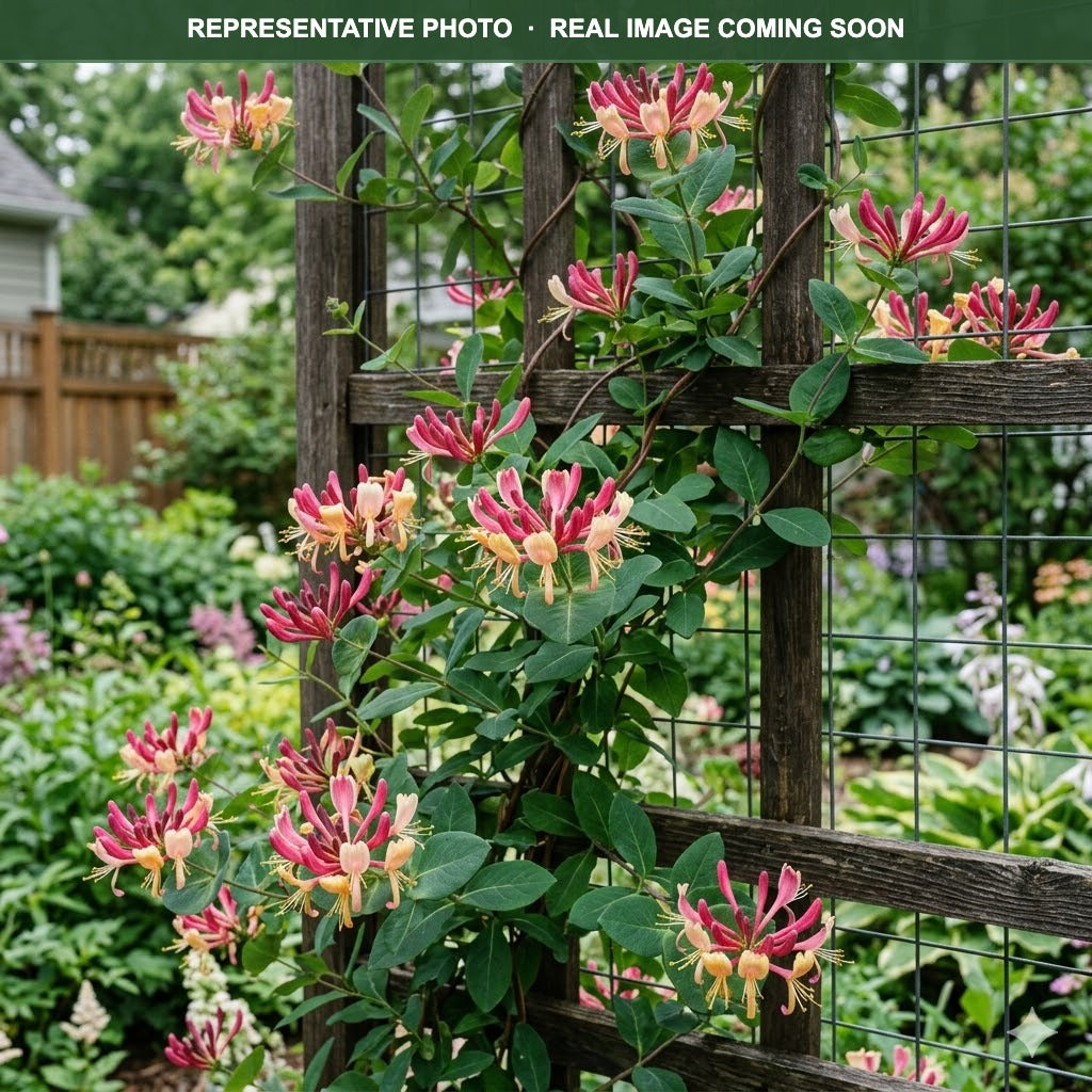 Goldflame Honeysuckle (Lonicera × heckrottii) — Minneapolis, MN