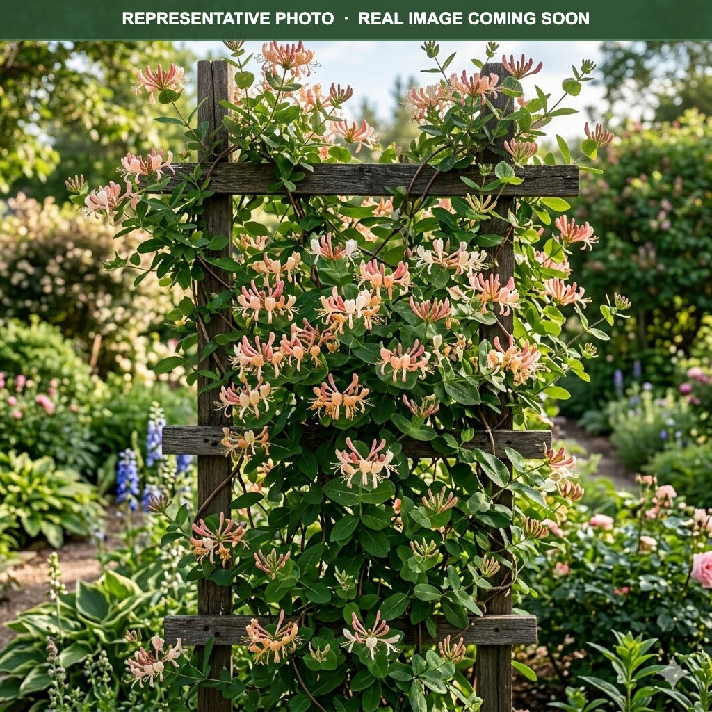 Peaches & Cream Honeysuckle (Lonicera) — Plymouth, MN