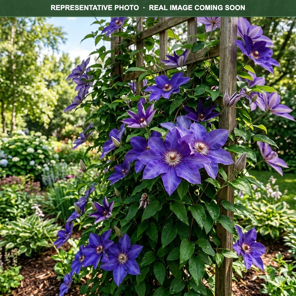 The President Clematis (Clematis) — Lakeville, MN