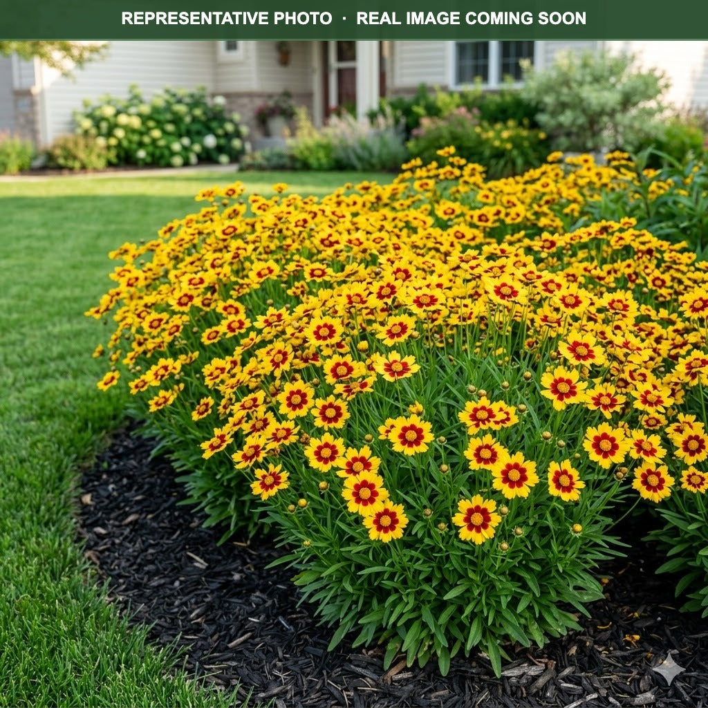 Uptick Yellow and Red Coreopsis (Coreopsis) — Bloomington, MN