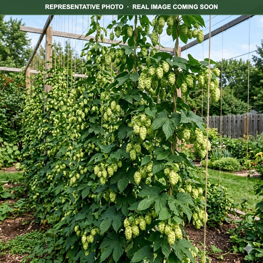 Williamette Hops (Humulus lupulus) — Chanhassen, MN